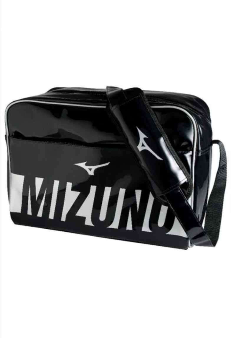 ENAMEL SHOULDER BAG