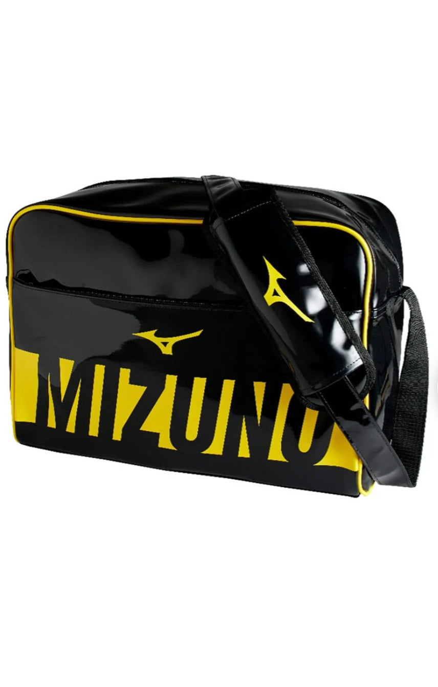 ENAMEL SHOULDER BAG